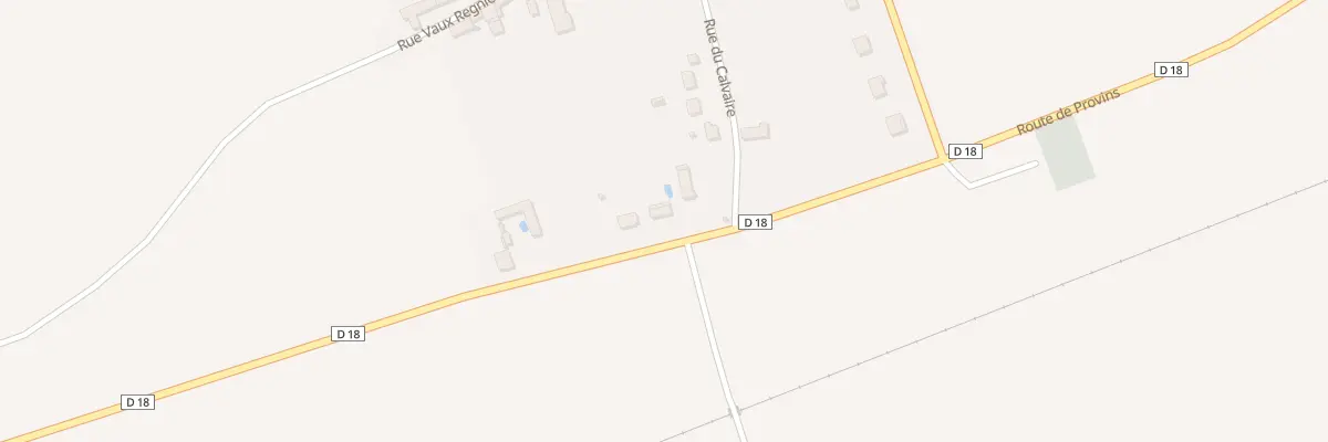 Plan du 9 Rte de Provins à Courcelles-en-Bassée