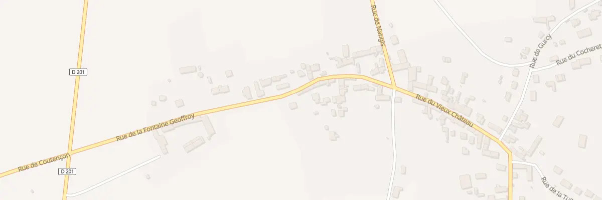 Plan du 11 Rue de la Fontaine Geoffroy à Montigny-Lencoup