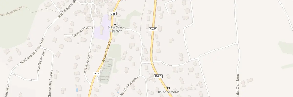 Plan du 20 Rte de Mozac à Châtel-Guyon