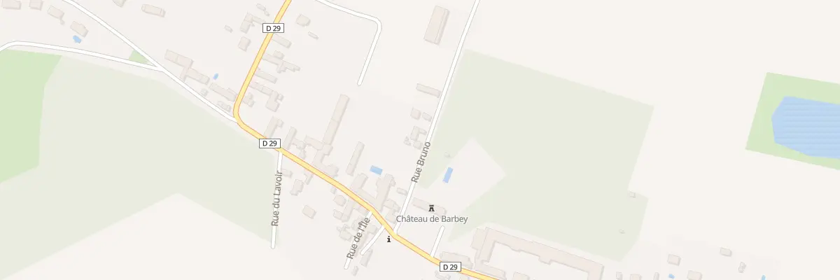 Plan du 9 Rue Bruno à Barbey