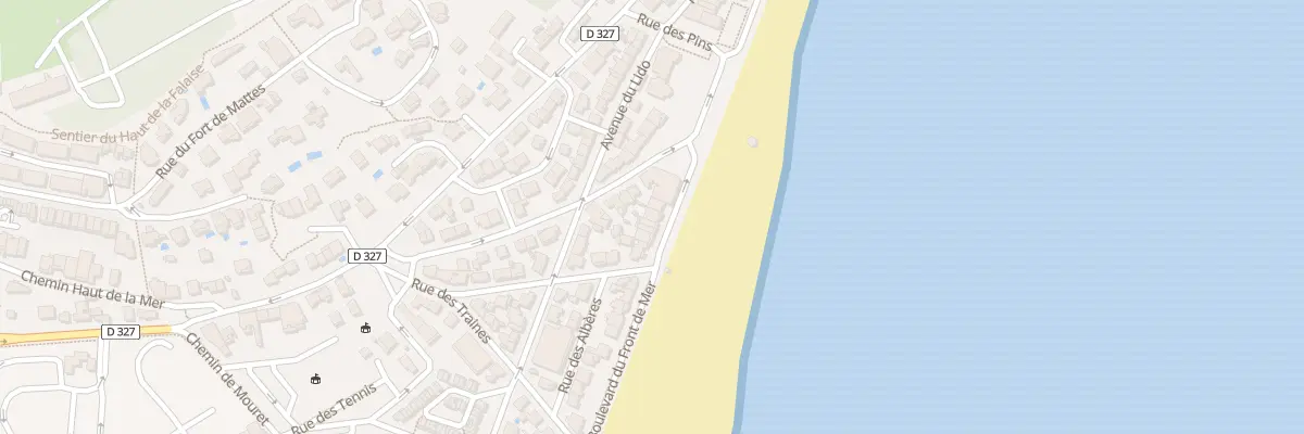 Plan du 49 Bd du Front de Mer à Leucate