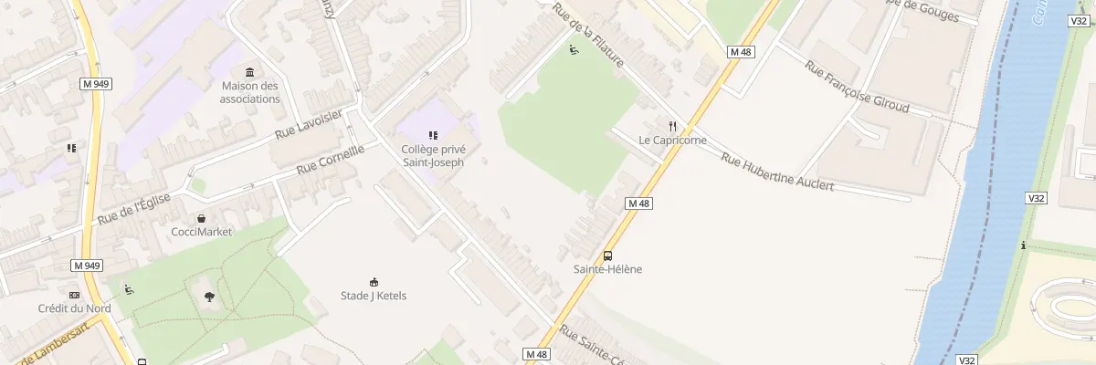 Plan du 125 Rue Sadi Carnot à Saint-André-lez-Lille