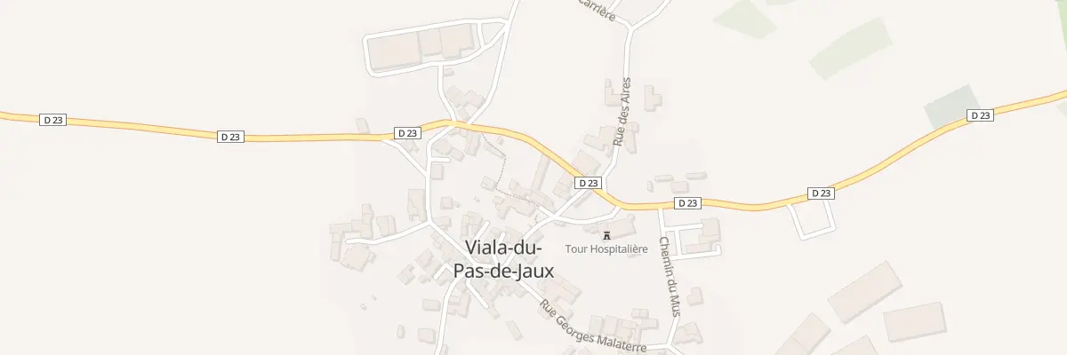 Plan du 5008 Le Viala à Viala-du-Pas-de-Jaux