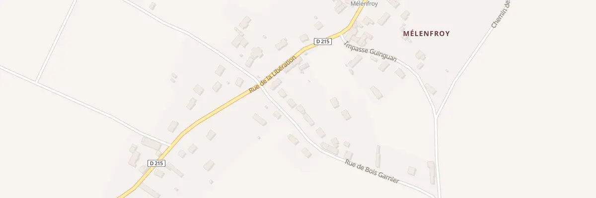 Plan du 1B Rue de Bois Garnier à Pécy