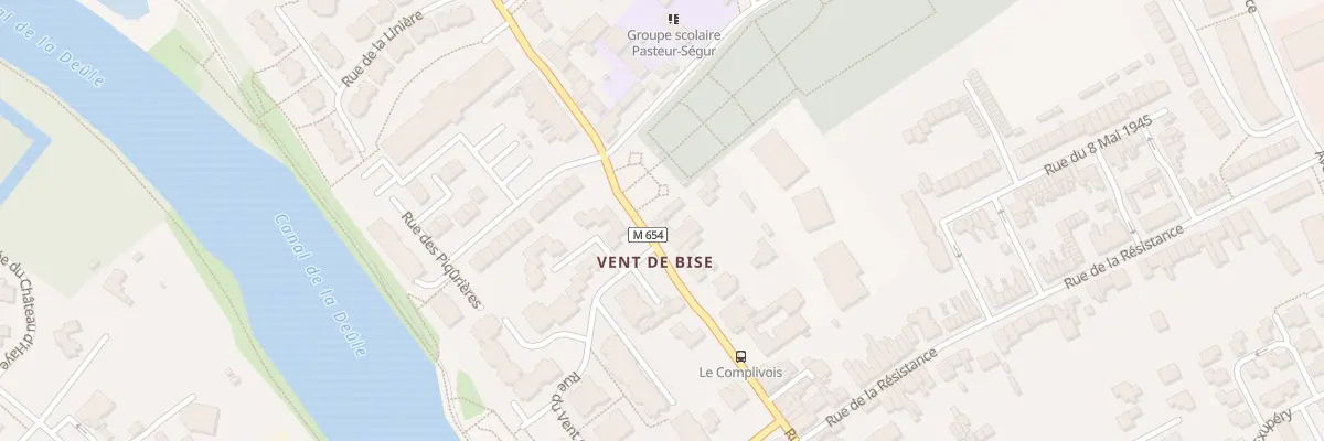 Plan du 40 Rue de Quesnoy à Wambrechies