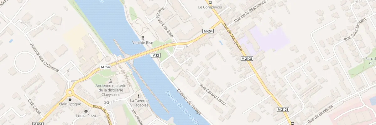 Plan du 4 Imp Duquesnoy à Wambrechies