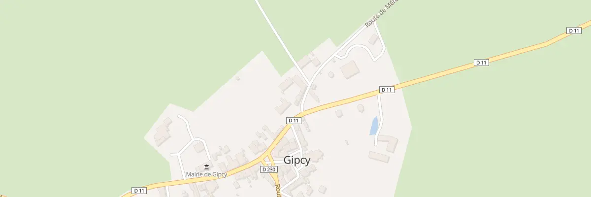 Plan du 5009 Le Bourg à Gipcy