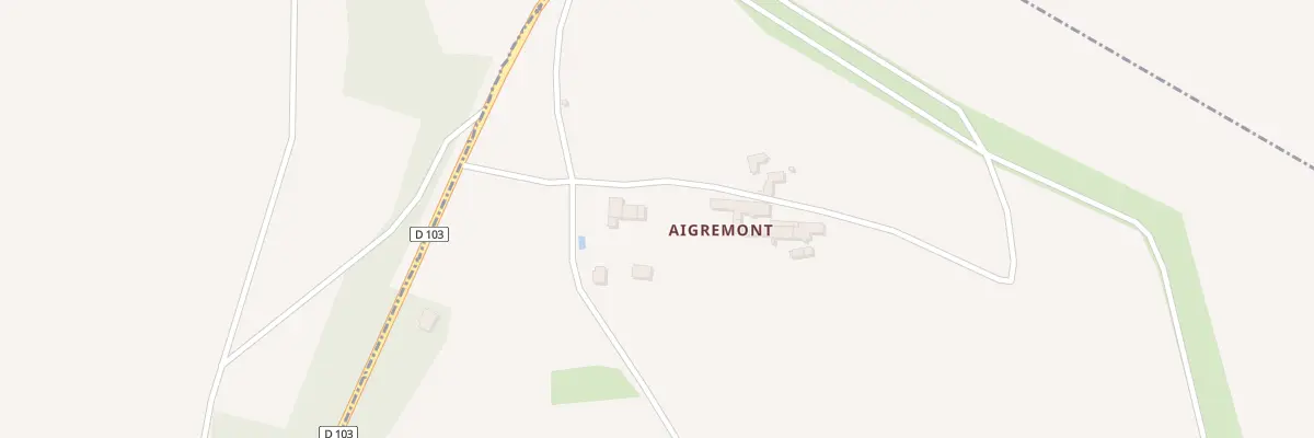 Plan du 6 Hameau d’Aigremont à Saint-Agnan