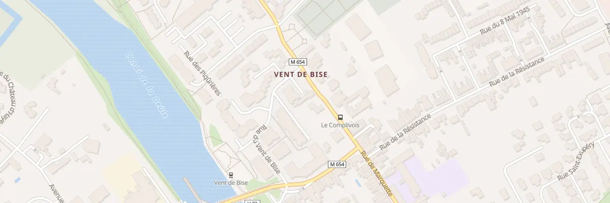 Plan du 3 Rue de Quesnoy à Wambrechies