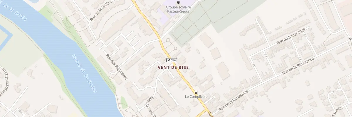 Plan du 38 Rue de Quesnoy à Wambrechies