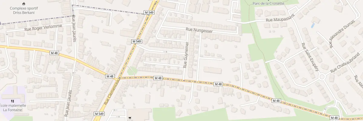 Plan du 24 Rue Jean Mermoz à Faches-Thumesnil