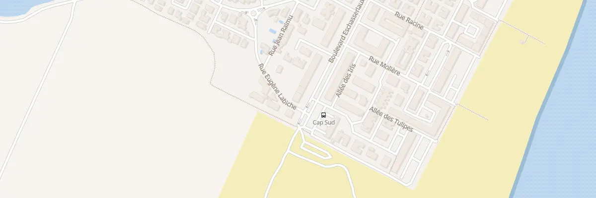Plan du 20 Rue Eugene Labiche à Port-la-Nouvelle