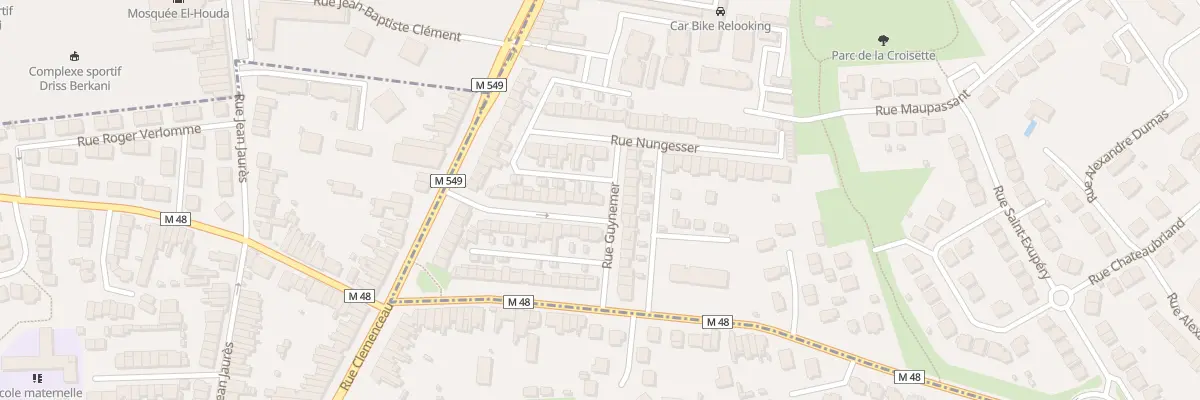 Plan du 23 Rue Jean Mermoz à Faches-Thumesnil