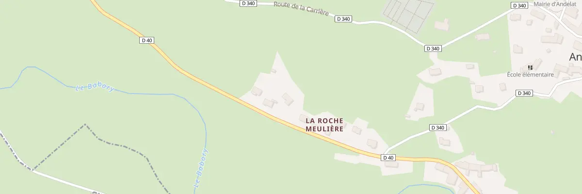 Plan du 6002 Roche Meuliere à Andelat