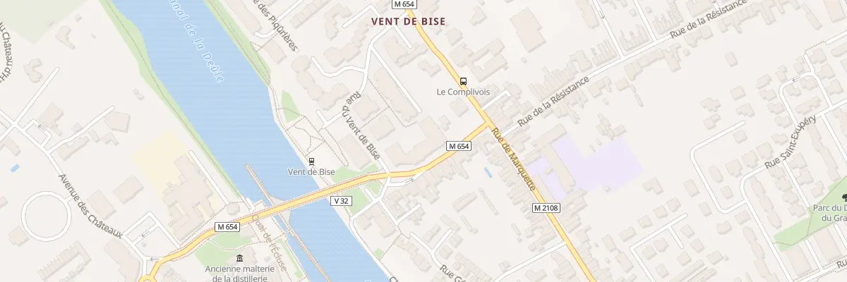 Plan du 117 Rue du Pont Levis à Wambrechies