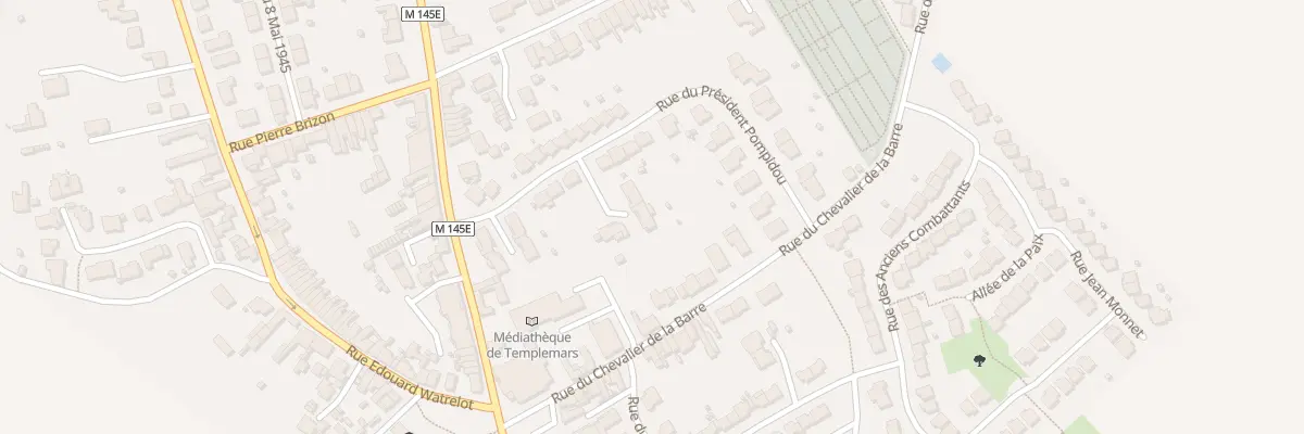 Plan du 3 All des Aubépines à Templemars