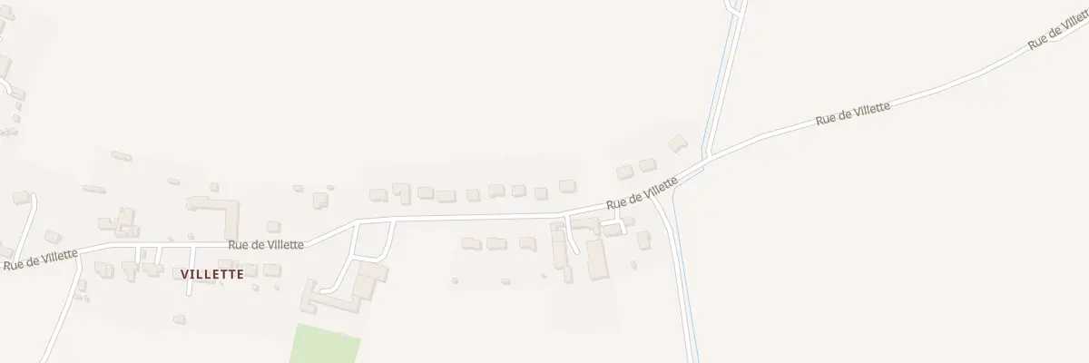 Plan du 2F Ham Villette à Muille-Villette