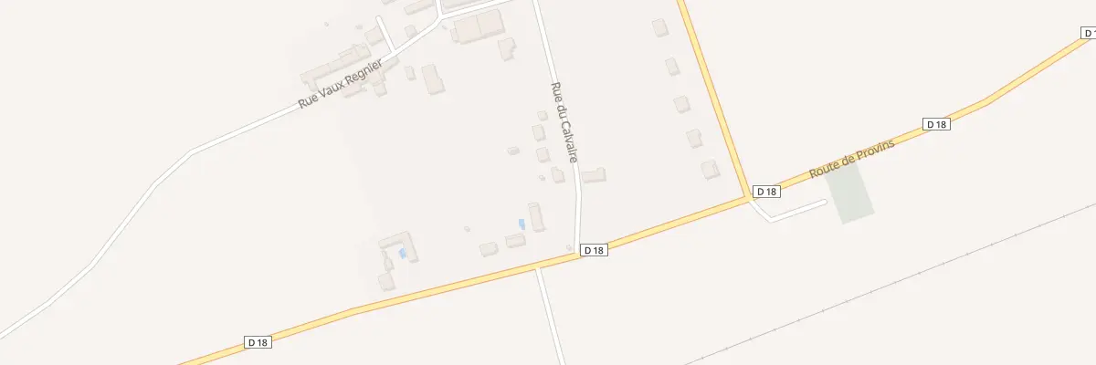 Plan du 3 Rue du Calvaire à Courcelles-en-Bassée