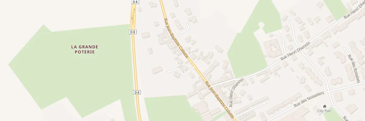 Plan du 83 Rue Jean-baptiste Collette à Attiches