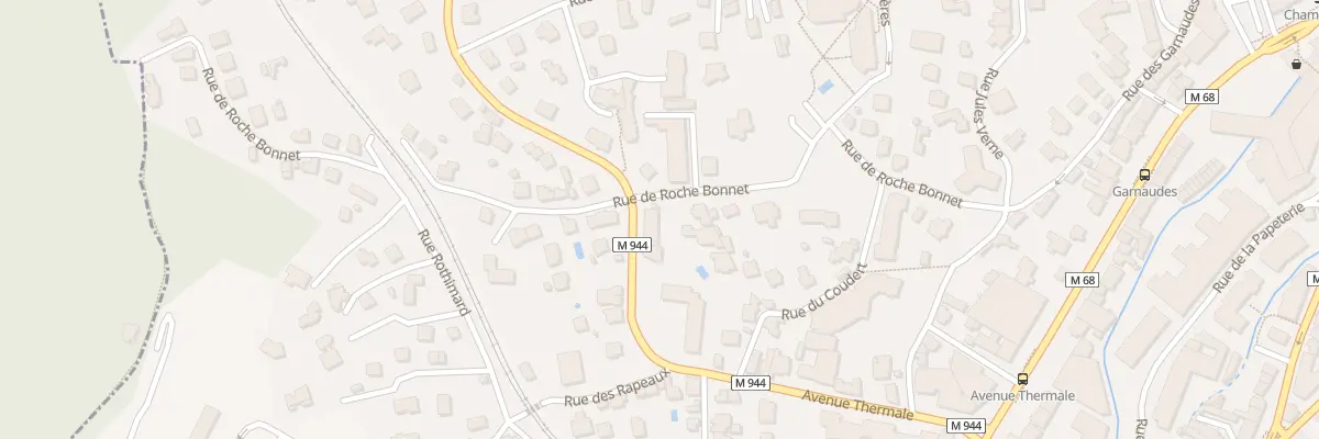 Plan du 24 Av Thermale à Chamalières