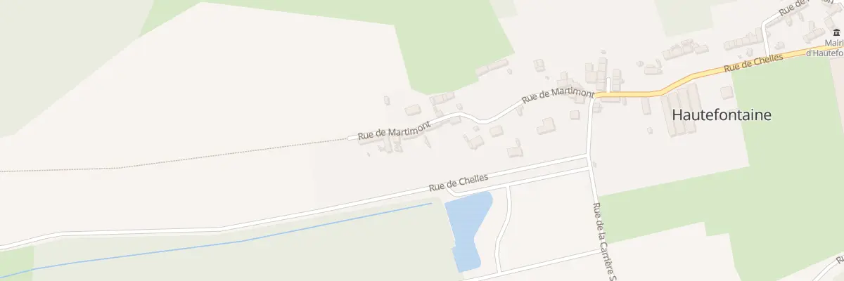 Plan du 5 Rue de Martimont à Hautefontaine