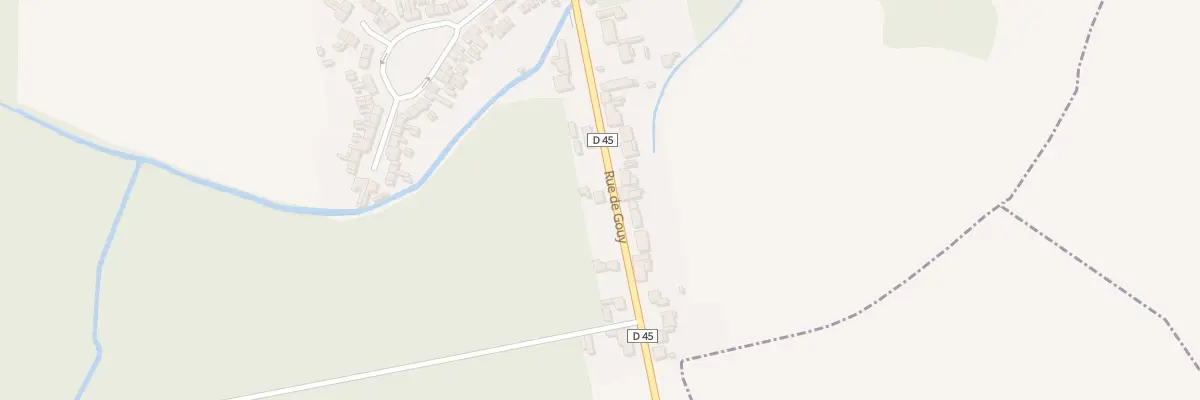 Plan du 76 Rue de Gouy à Corbehem
