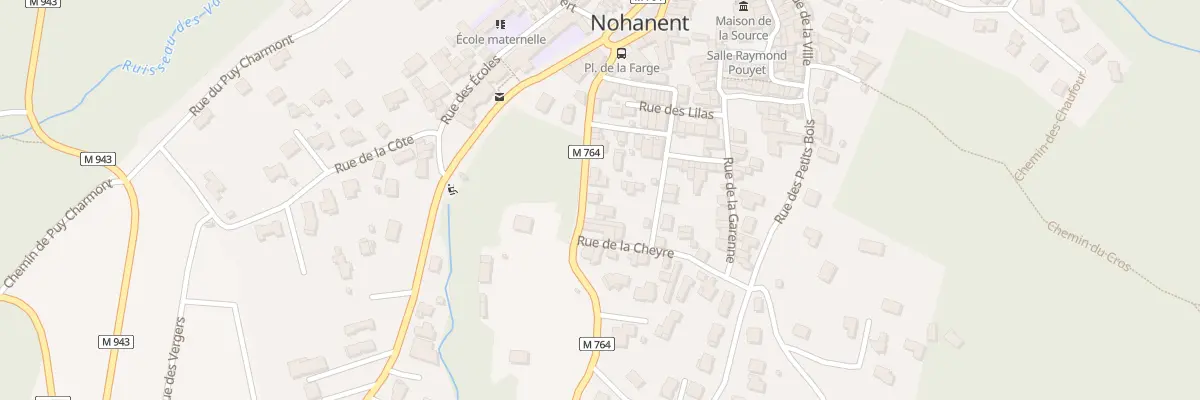 Plan du 15 Rte de Clermont à Nohanent