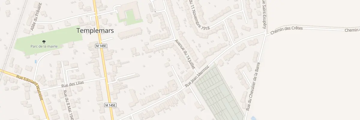 Plan du 7 Rue du 14 Juillet à Templemars