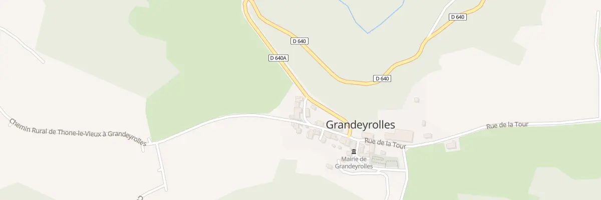 Plan du 5006 Grandeyrolles à Grandeyrolles