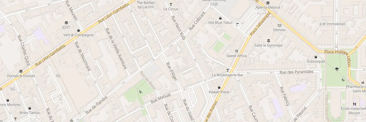 Plan du 48 Rue Henri Kolb à Lille