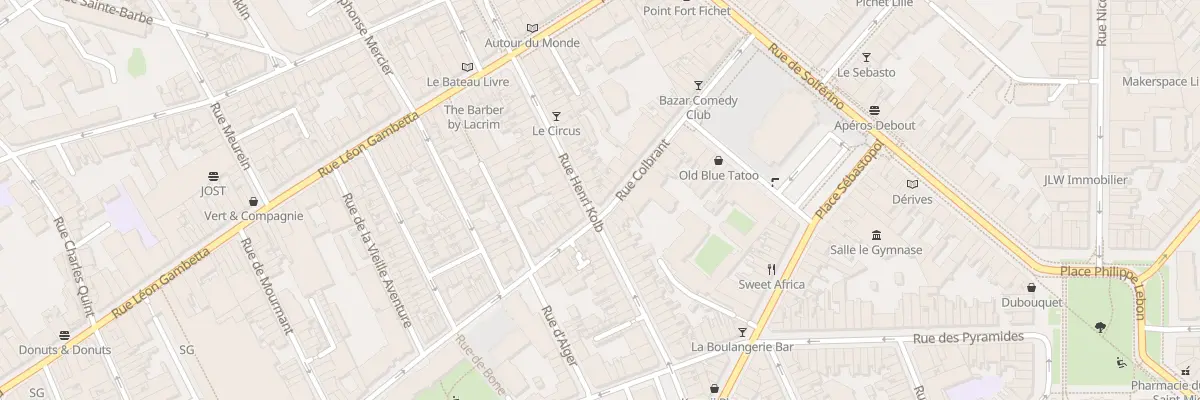Plan du 35 Rue Henri Kolb à Lille