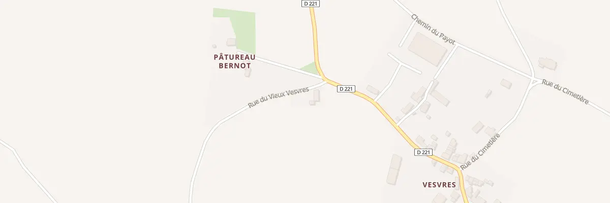 Plan du 18 Rue du Vieux Vesvres à Garchy