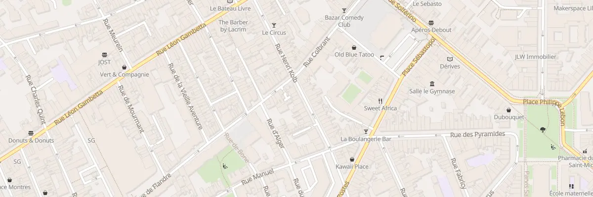 Plan du 42 Rue Henri Kolb à Lille