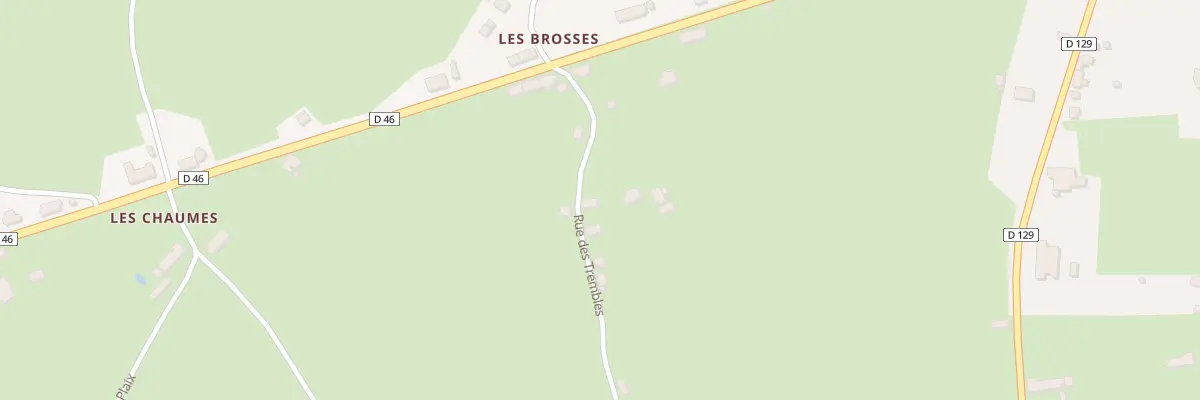 Plan du 5 Rue des Trembles à Voussac