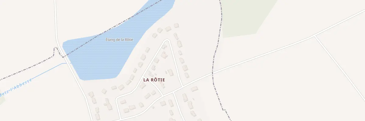 Plan du 307 Etang de la Rotie à Domats
