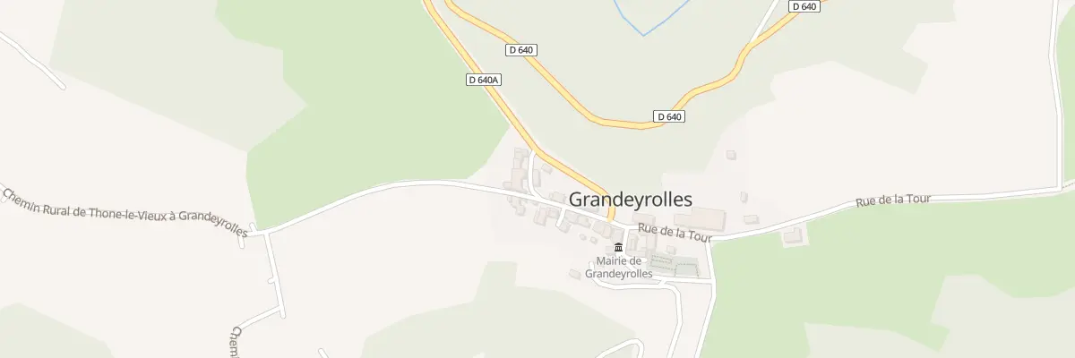 Plan du 5041 Grandeyrolles à Grandeyrolles