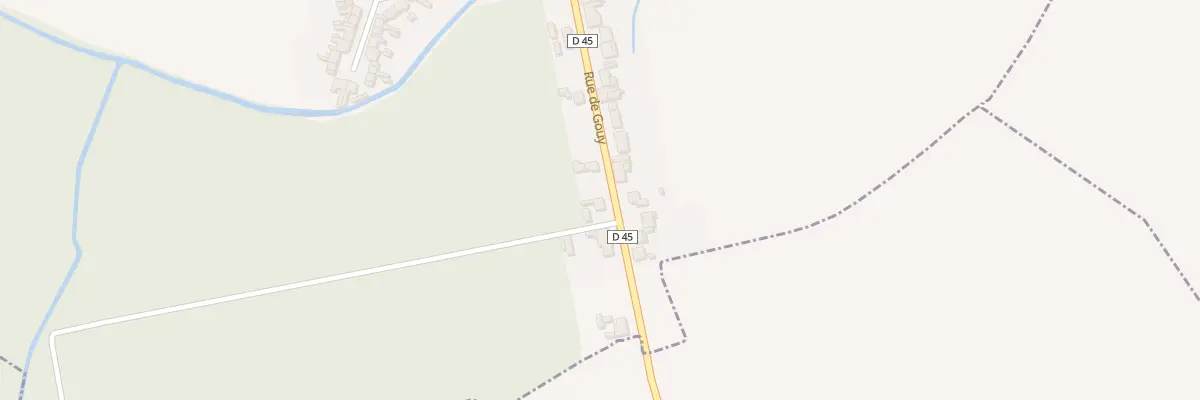 Plan du 80 Rue de Gouy à Corbehem