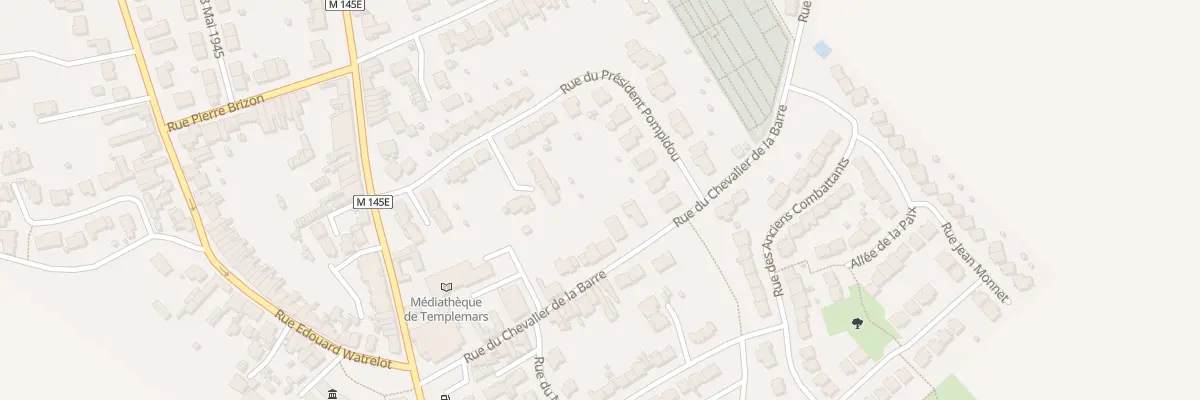 Plan du 11 Rue du Chevalier de La Barre à Templemars