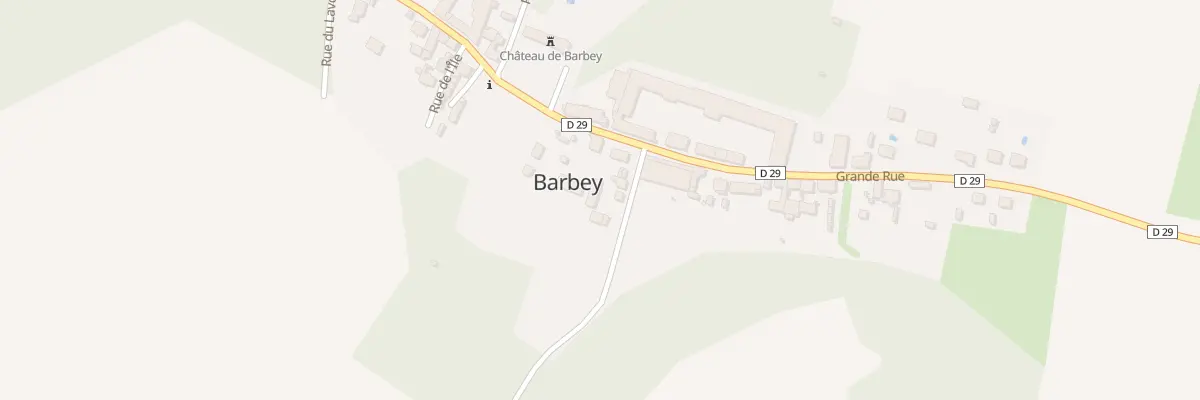 Plan du 5039 Barbey à Barbey