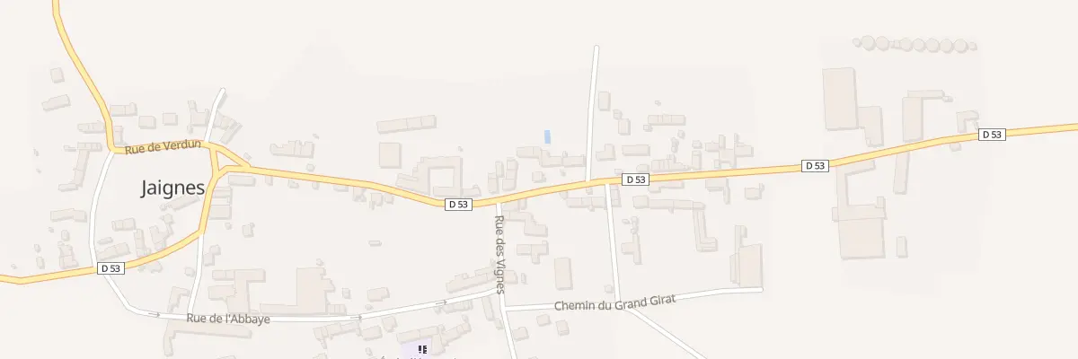 Plan du 33 Rue de Verdun à Jaignes