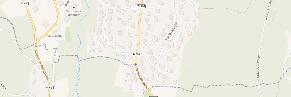 Plan du 63B Rte de Clermont à Nohanent