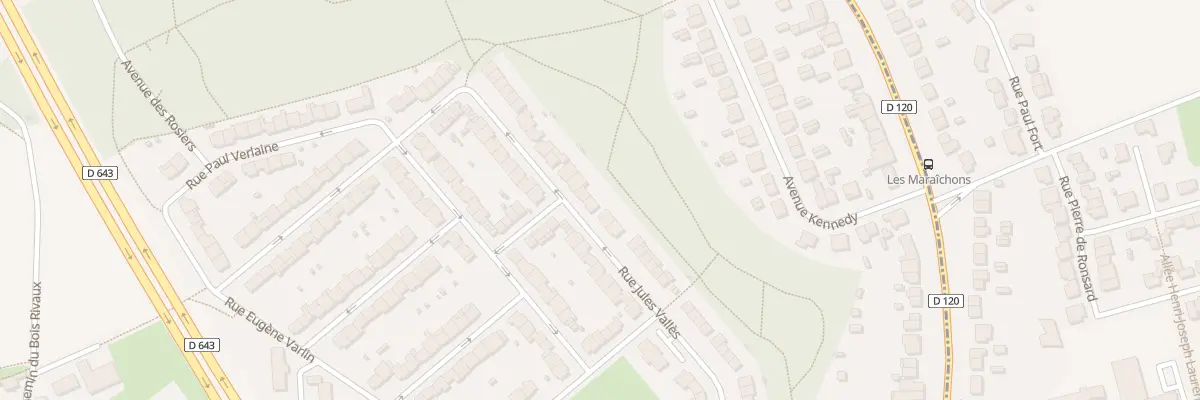 Plan du 304 Rue Jules Vallès à Cuincy