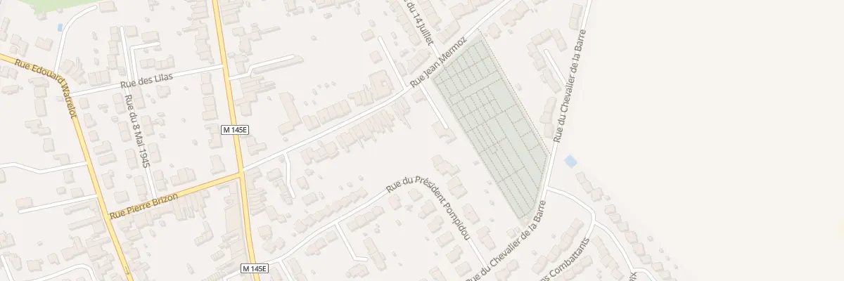 Plan du 36 Rue Jean Mermoz à Templemars