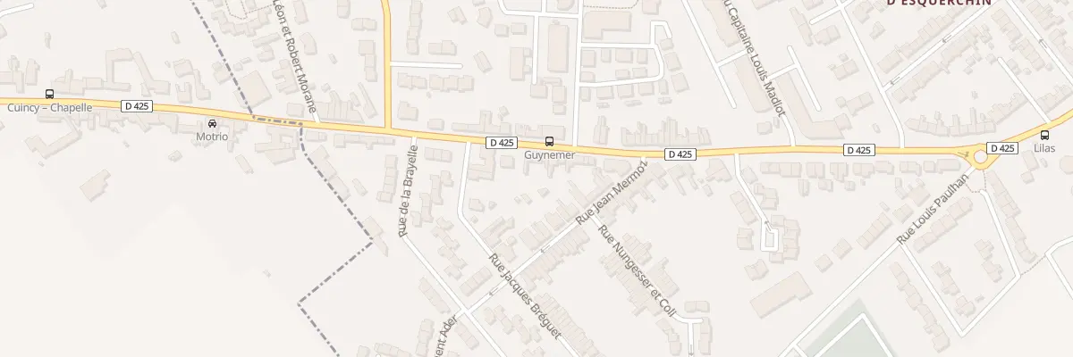 Plan du 715 Rue Guynemer à Douai