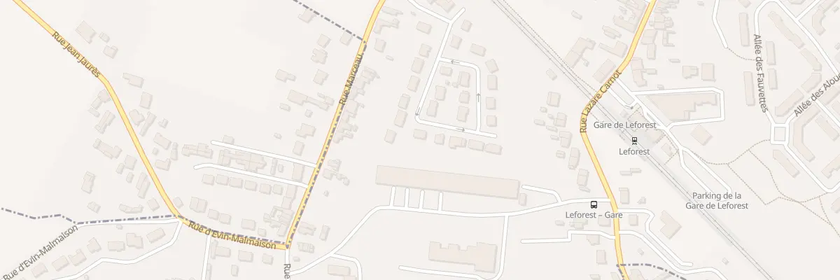 Plan du 16 Res de la Tuilerie Rue Marceau à Leforest