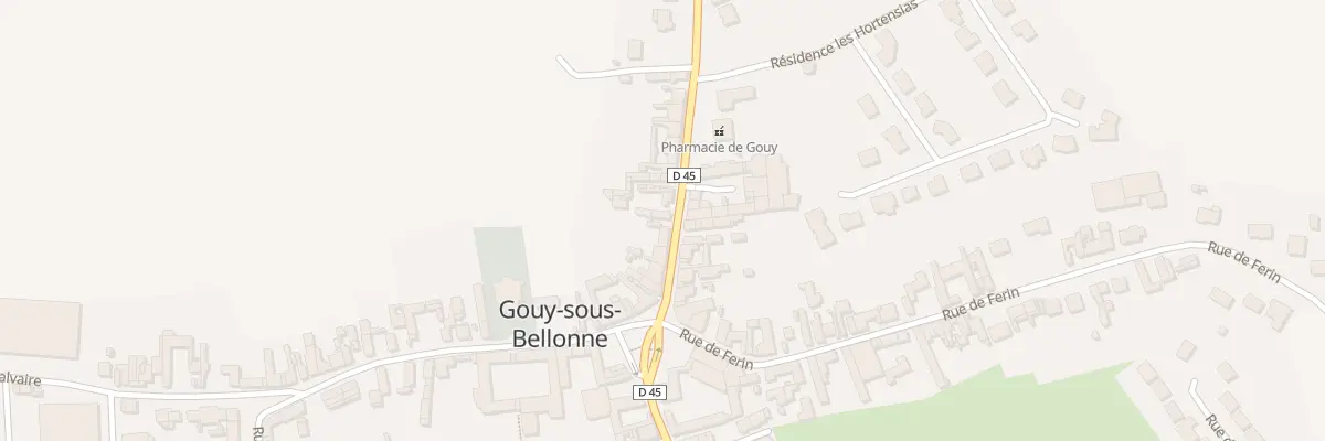 Plan du 11 Rue de Corbehem à Gouy-sous-Bellonne
