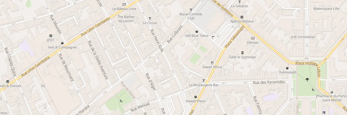 Plan du 43 Rue Henri Kolb à Lille