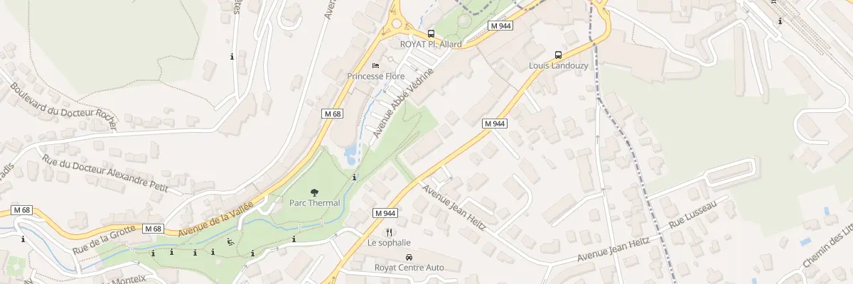 Plan du 32 Bd Barrieu à Royat