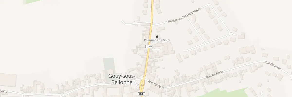 Plan du 19 Rue de Corbehem à Gouy-sous-Bellonne