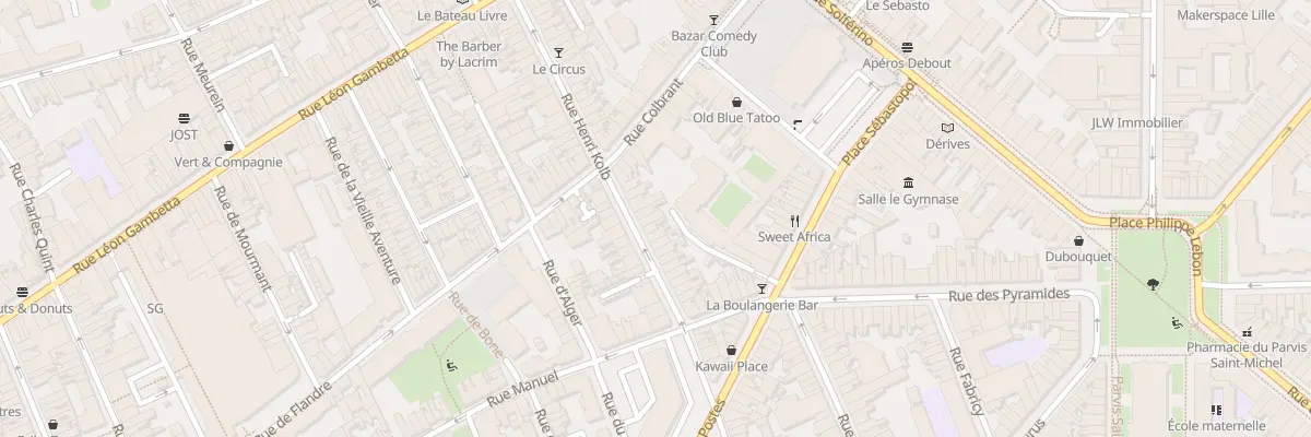 Plan du 47 Rue Henri Kolb à Lille